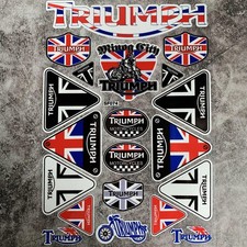 Reflective motorcycle triumph - motorcycle,