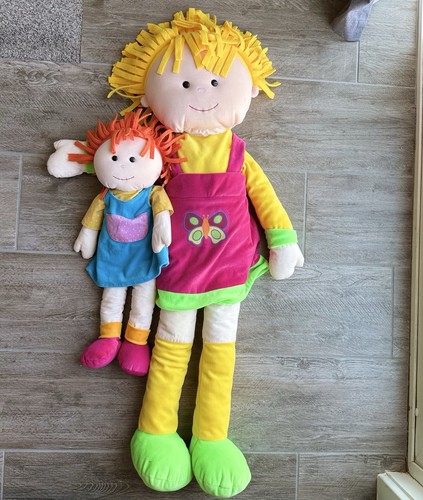 Vintage plush stuffed dolls - vintage,