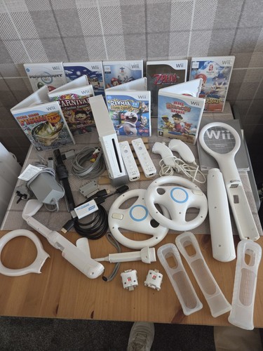 Nintendo wii white console - nintendo,