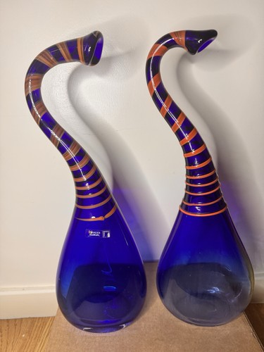 Stunning hand blown cobalt - stunning, hand-blown