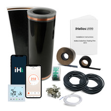 Underfloor Heating Film Kit 100cm Wide – 220W/m² Infrared Electric – WiFi Ready