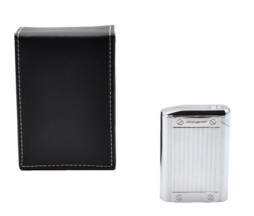 Silver match lighter - , +