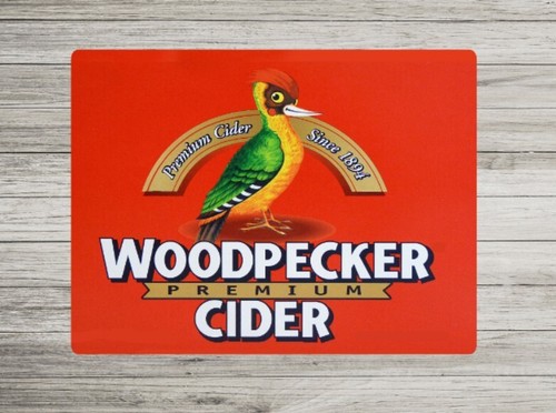 Vintage woodpecker cider sign - woodpecker,