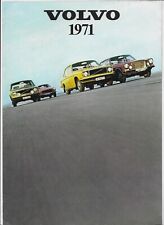1971 Volvo car brochure: Volvo 142, 144, 145, 164 & 1800 E 