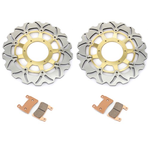 Gold front brake - rotors, discs+