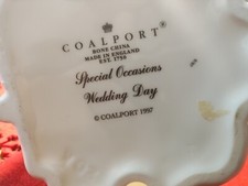 Wedgwood Special Occasions Wedding Day Bride Groom Bone China - Cake Topper 7"