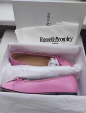 BNIB - £245 - Russell & Bromley PRIMA Nappa Leather Ballet Shoes - Pink  - UK 6