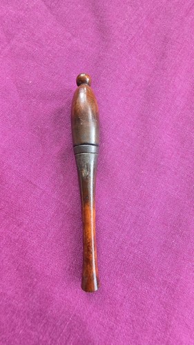 Antique turned treen indian - treen,