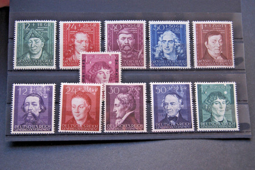 German stamps 1942 third - 1942/4,