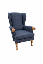 CARE HOME WOODEN ARMCHAIR