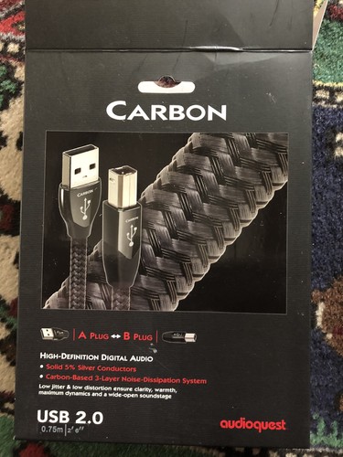 Audioquest usb carbon b - audioquest, to