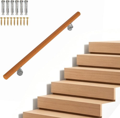 Wooden handrail for stairs - for,