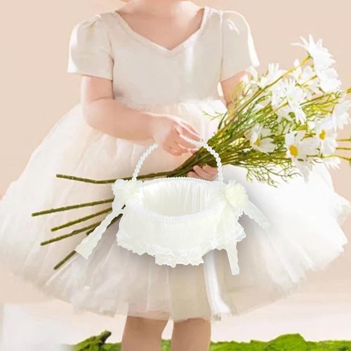 Wedding basket flower girl - wedding,