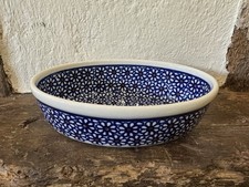 Oval oven dish Handmade Polish