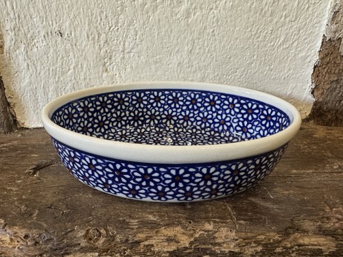 Oval oven dish handmade - handmade, polish