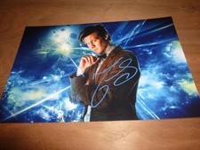 MATT SMITH signed 12X8 photo