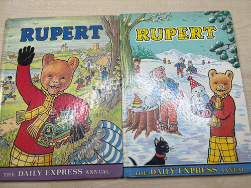 Vintage rupert bear - vintage,