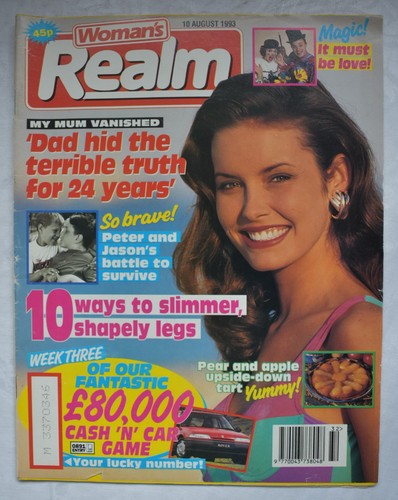 Woman realm august 1993 - woman's,