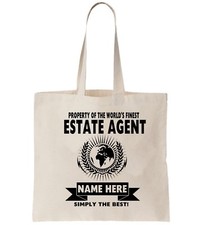 Estate Agent Personalised Tote