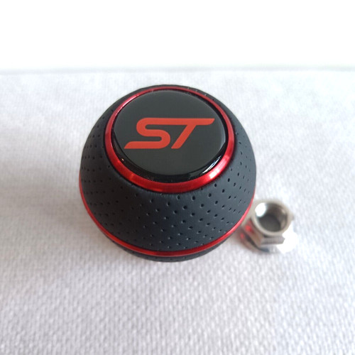 Leather red shift gear - leather,