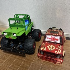 Tamiya WR02 RC Car Wild Willy 2 Chassis with Electronics and 2 Body Shells Set