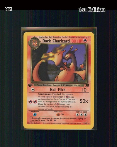 Dark charizard 1st - charizard, (21)
