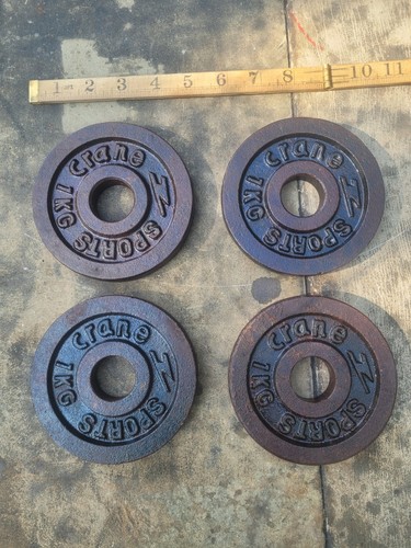 Vintage weight plates - weight,