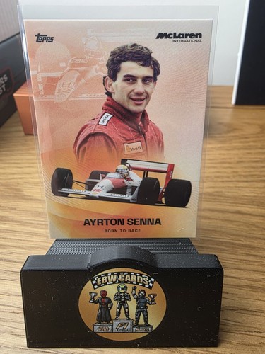 Topps mclaren formula ayrton - topps,
