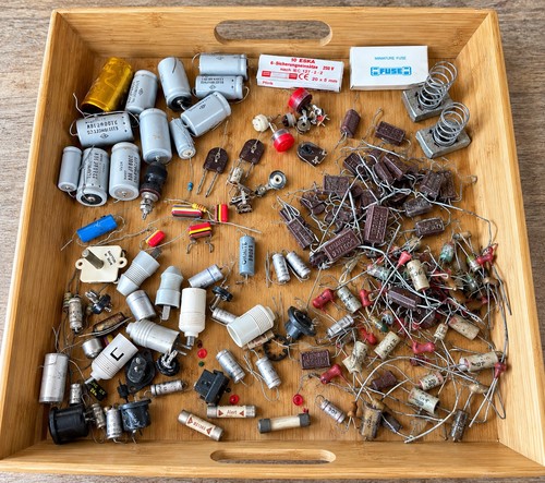 Vintage electronics parts - vintage, job
