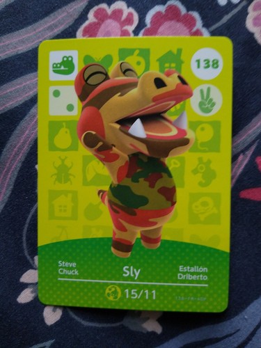 Sly 138 animal - 138, crossing
