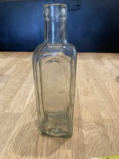Antique Clear Glass Medicine