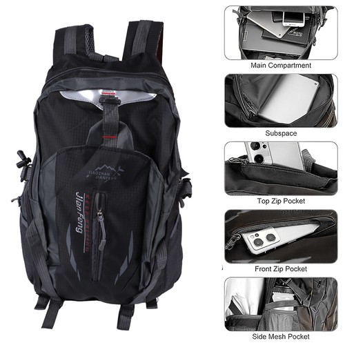 40l large waterproof backpack - large,