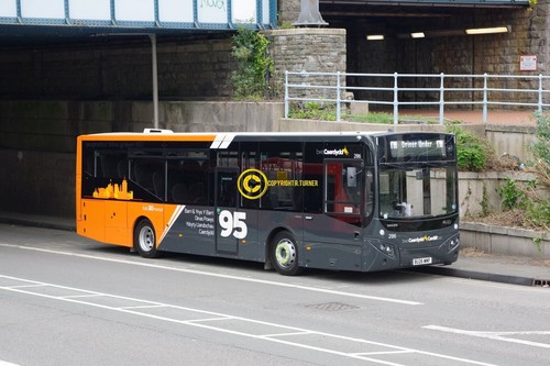 Cardiff bus volvo b8rle - bus,, b8rle-mcv