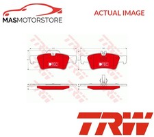 BRAKE PADS SET BRAKING PAD REAR TRW GDB1546DTE P NEW OE REPLACEMENT