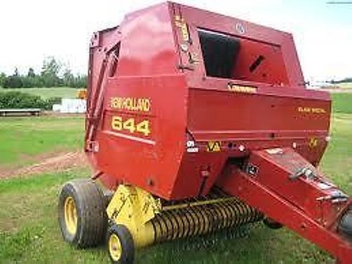 New holland round - round, baler