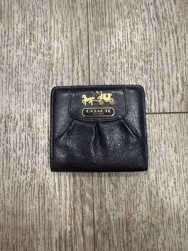 Coach black pink leather - black,