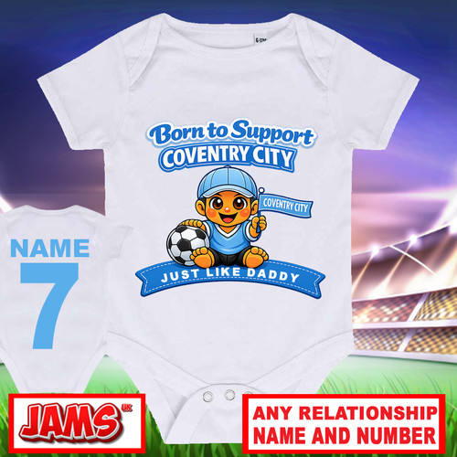 Personalised coventry city - personalised,