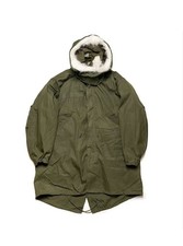 Vintage 70s M65 Fishtail Parka Size Small Olive Green