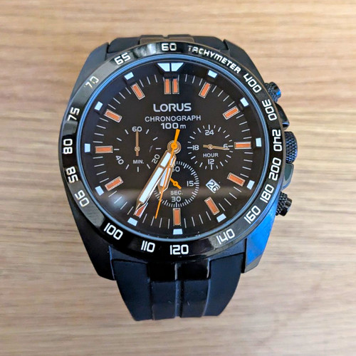 Lorus chronograph quartz 44mm - lorus,