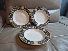 Dudson Duraline Dinner Plate Bowl Rare Celestial Design 