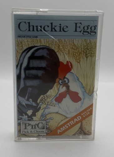 Amstrad chuckie egg computer - chuckie,