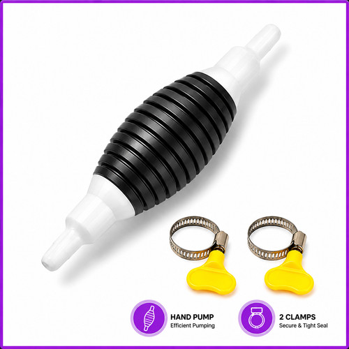 Manual hand siphon pump for - hand,