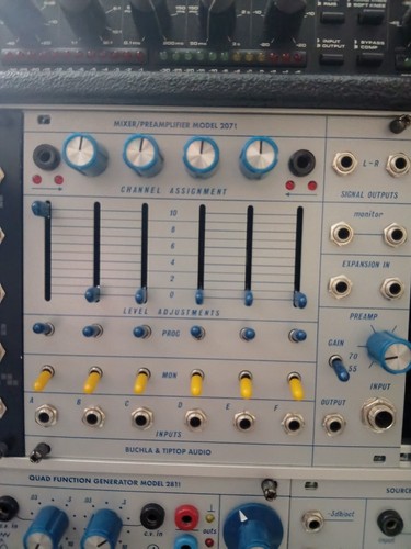 Buchla tiptop audio mixer - audio, &