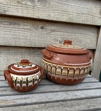 Handmade Clay Cooking Pots Set