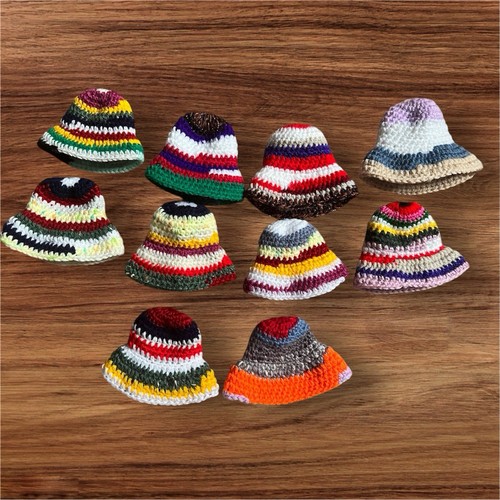 Crochet handmade hat doll toy - crochet,