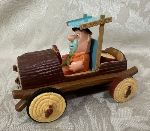 Flintstones log car fred - log,