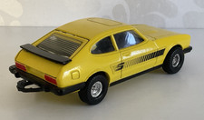 Corgi 343 Ford Capri 3.0 S  Yellow Black Interior Deep Dish wheels - stunning