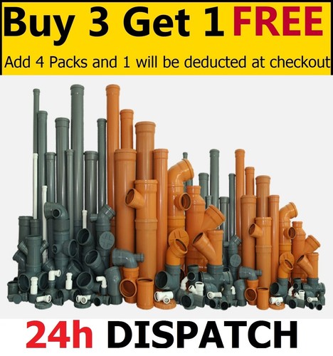 Pushfit waste pipe fittings - pipe,