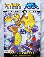 Sonic the Hedgehog Mega Man WORLDS UNITE VOLUME 3 Allied Forces - Archie Comics