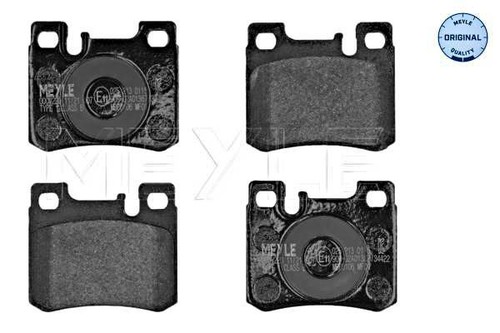 Rear disc brake pad - brake, set